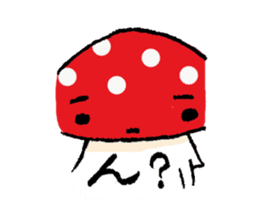 Country of a mushroom "Benny" sticker #1186541