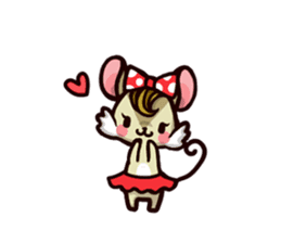 Little mice sticker #1187270