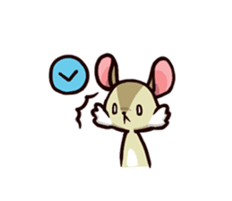 Little mice sticker #1187281