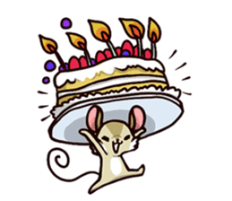 Little mice sticker #1187291