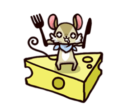 Little mice sticker #1187296