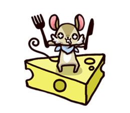 Little mice sticker #1187296