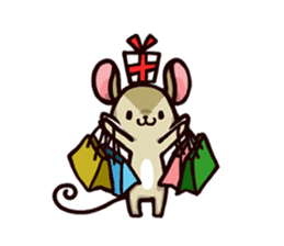 Little mice sticker #1187298