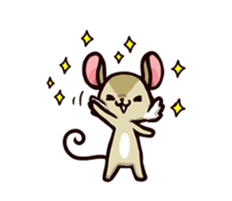 Little mice sticker #1187300