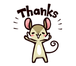 Little mice sticker #1187303