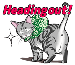 Cat American Shorthair(English ver.) sticker #1187477
