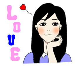 Gap Girl sticker #1187587