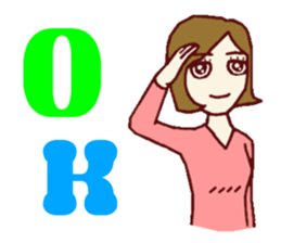 Gap Girl sticker #1187618