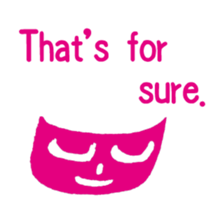 Simple is Best (English ver.) sticker #1187729