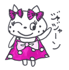 Freckle Cat sticker #1187843