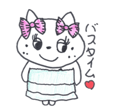 Freckle Cat sticker #1187844
