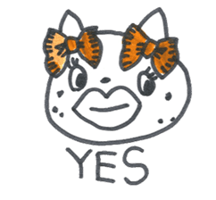 Freckle Cat sticker #1187851