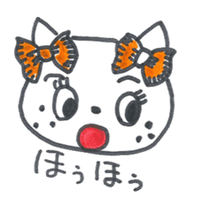 Freckle Cat sticker #1187852