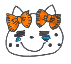Freckle Cat sticker #1187854