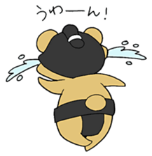 Dandy sumo wrestler "higekumanishiki" sticker #1188128