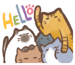 Cat weather sticker #1188146