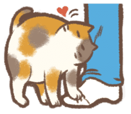 Cat weather sticker #1188162