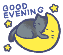 Cat weather sticker #1188165