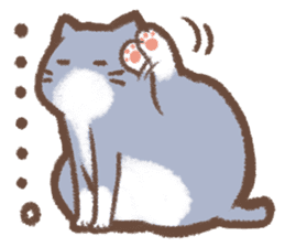 Cat weather sticker #1188167