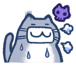 Cat weather sticker #1188168