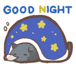 Cat weather sticker #1188169