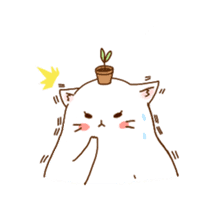 snow cat sticker #1188188