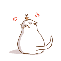 snow cat sticker #1188206