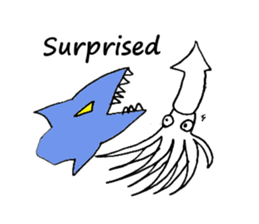 Giant squid\ sticker #1188467