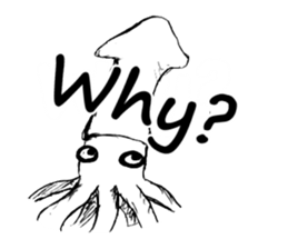 Giant squid\ sticker #1188468