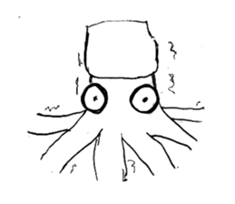 Giant squid\ sticker #1188469