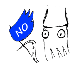 Giant squid\ sticker #1188471