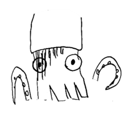 Giant squid\ sticker #1188474