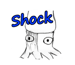 Giant squid\ sticker #1188480
