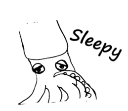 Giant squid\ sticker #1188485