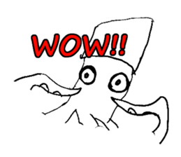 Giant squid\ sticker #1188488