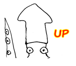 Giant squid\ sticker #1188490