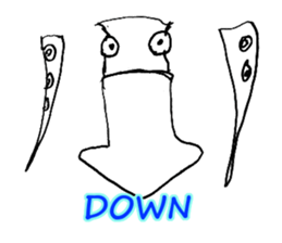 Giant squid\ sticker #1188491