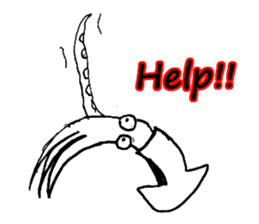 Giant squid\ sticker #1188498