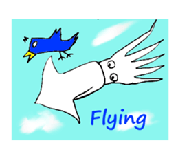 Giant squid\ sticker #1188503