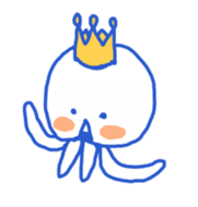 King of the jellyfish sticker #1188701