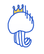 King of the jellyfish sticker #1188703