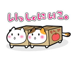 Box Cat sticker #1189035
