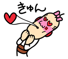 Feminine Husband and His Wife sticker #1189274