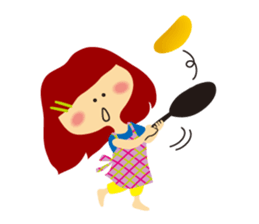 For girls! sticker #1189489