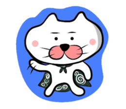 Furoshiki nyanko Matsukichi sticker #1189588