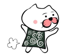 Furoshiki nyanko Matsukichi sticker #1189591