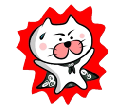 Furoshiki nyanko Matsukichi sticker #1189600