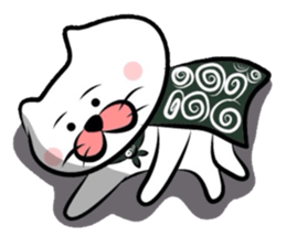 Furoshiki nyanko Matsukichi sticker #1189604