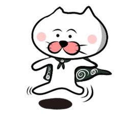 Furoshiki nyanko Matsukichi sticker #1189608