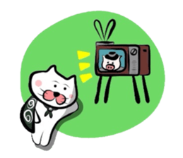 Furoshiki nyanko Matsukichi sticker #1189617